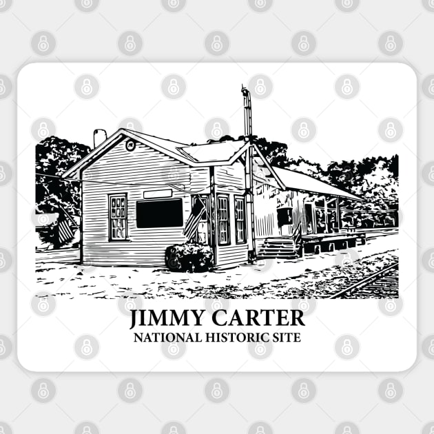 Jimmy Carter National Historic Site Sticker by Lakeric